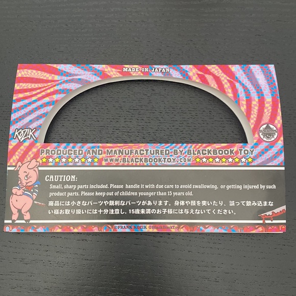 ‘OG Piggums' by Frank Kozik x Blackbook Rare Toy Figure - Picture 10 of 11